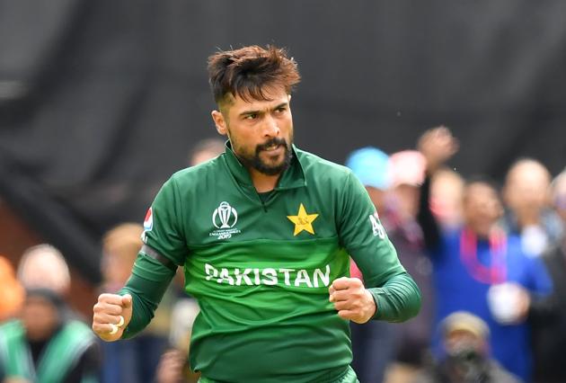 Mohammad Amir picked up figures of 5/30 as Australia were bowled out for 307. (AFP)