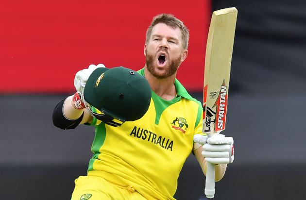 David Warner notched his 15th ODI century. (AFP)
