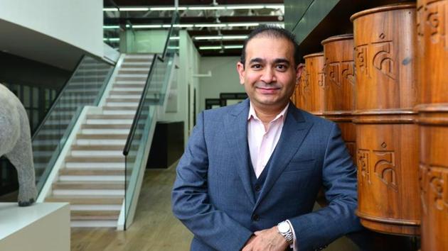 Nirav Modi Indian jewellery designer at his office in Lower Parel, in Mumbai .(Aniruddha Chowdhury/Mint)