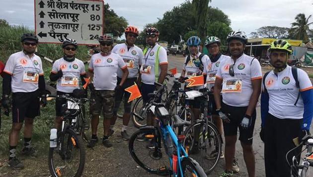 Participants of last year’s bicycle wari. (HT/PHOTO) Participants of last year’s bicycle wari. (HT/PHOTO)