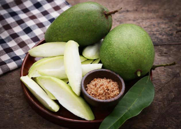 Raw mangoes keep insulin in check which helps bust monsoon-induced lethargy decisively (Shutterstock) Raw mangoes keep insulin in check which helps bust monsoon-induced lethargy decisively (Shutterstock)