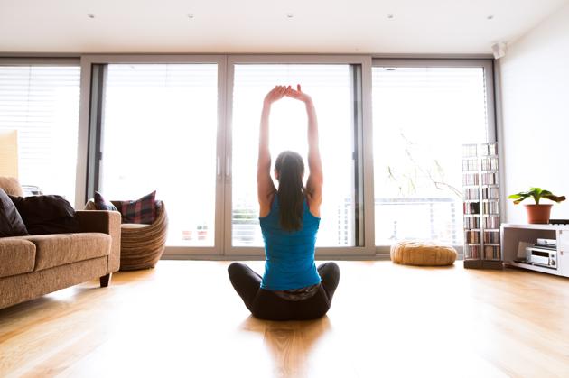 Hold each stretch for 30 seconds and repeat three times focusing on the calves, front thigh, hip, pectorals and biceps(Shutterstock) Hold each stretch for 30 seconds and repeat three times focusing on the calves, front thigh, hip, pectorals and biceps(Shutterstock)