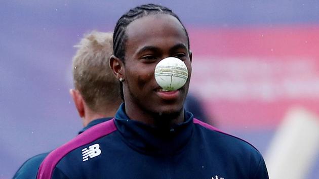 England's Jofra Archer during nets. (Reuters) England's Jofra Archer during nets. (Reuters)
