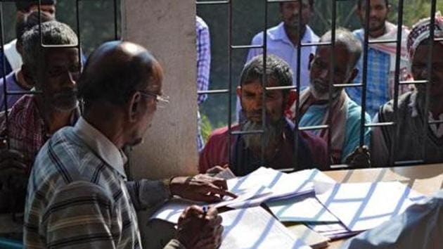 The state government has asked the office of the state coordinator of the NRC for details of those who have not filed claims but the information has not been shared yet.(AFP PHOTO) The state government has asked the office of the state coordinator of the NRC for details of those who have not filed claims but the information has not been shared yet.(AFP PHOTO)