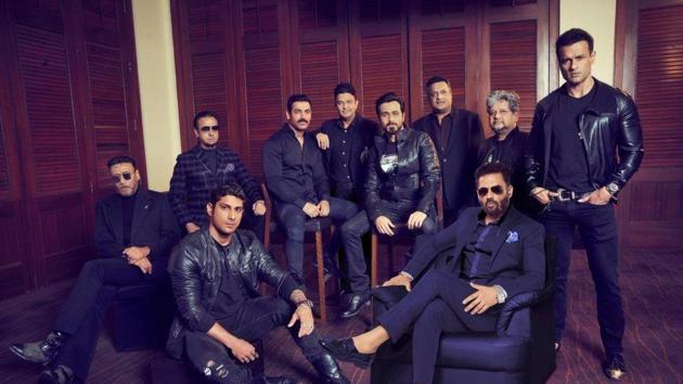 John Abraham, Emraan Hashmi join Jackie Shroff, Suniel Shetty for Mumbai Saga. John Abraham, Emraan Hashmi join Jackie Shroff, Suniel Shetty for Mumbai Saga.