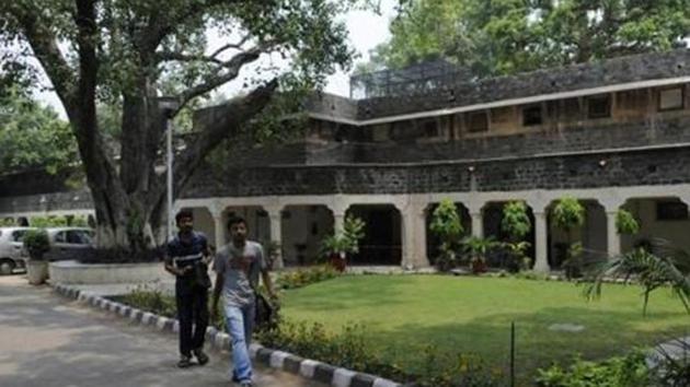 The Ambedkar University at Kashmiri Gate in New Delhi(Hindustan Times)