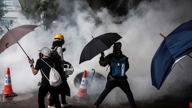 Beijing denounced what it called “violent interference” by US lawmakers critical of what they see as a worsening human rights environment in Hong Kong.(AFP File Photo)