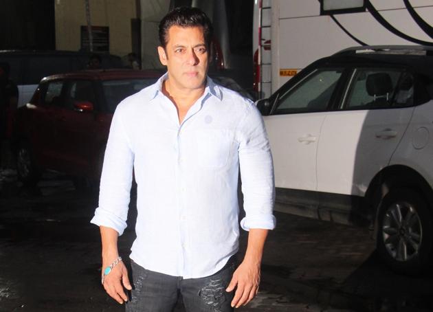 Actor Salman Khan at the screening of his upcoming film "Bharat", in Mumbai on June 12, 2019. (Photo: IANS) (IANS)