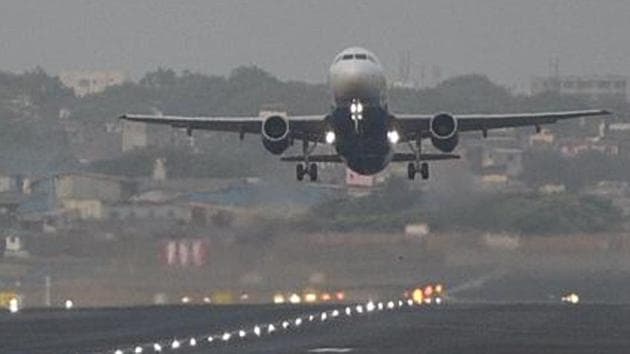 A total of 349 departing flights and 174 arriving flights were delayed till 7.30pm on Wednesday (Satyabrata Tripathy/HT Photo / Representative image) A total of 349 departing flights and 174 arriving flights were delayed till 7.30pm on Wednesday (Satyabrata Tripathy/HT Photo / Representative image)