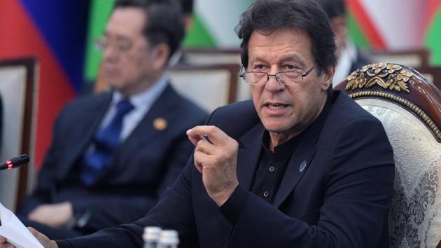 Pakistan’s Prime Minister Imran Khan attends a session during the Shanghai Cooperation Organisation (SCO) summit in Bishkek, Kyrgyzstan June 14, 2019. (REUTERS) Pakistan’s Prime Minister Imran Khan attends a session during the Shanghai Cooperation Organisation (SCO) summit in Bishkek, Kyrgyzstan June 14, 2019. (REUTERS)