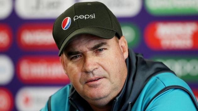 Pakistan coach Mickey Arthur during a press conference.(Action Images via Reuters)