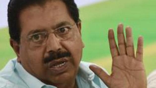 Party in-charge for Delhi PC Chacko speaks during a press conference, at AICC headquarters, in New Delhi. (Vipin KUmar/HT FILE PHOTO) Party in-charge for Delhi PC Chacko speaks during a press conference, at AICC headquarters, in New Delhi. (Vipin KUmar/HT FILE PHOTO)