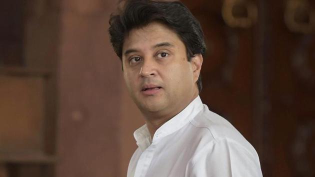 Congress MP Jyotiraditya Scindia arrives to attend the Monsoon Session of Parliament, in New Delhi. (PTI file photo) Congress MP Jyotiraditya Scindia arrives to attend the Monsoon Session of Parliament, in New Delhi. (PTI file photo)