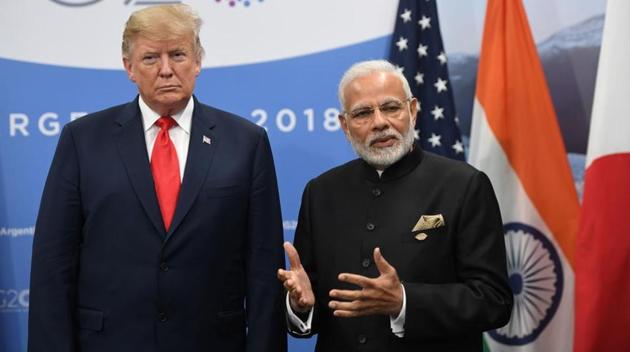 India on Saturday announced a hike in customs duties on as many as 28 US products, including almond, pulses and walnut, in response to higher tariffs imposed by Washington on Indian products like steel and aluminium.(AFP File Photo)