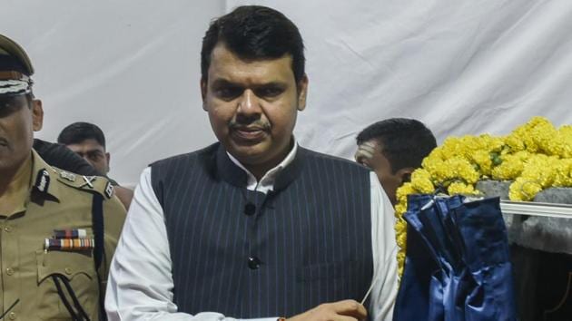 Chief minister Devendra Fadnavis will carry out the long-pending reshuffle and expansion of his cabinet on Sunday, just three months ahead of the Maharashtra Assembly elections. (Kunal Patil/HT Photo) Chief minister Devendra Fadnavis will carry out the long-pending reshuffle and expansion of his cabinet on Sunday, just three months ahead of the Maharashtra Assembly elections. (Kunal Patil/HT Photo)