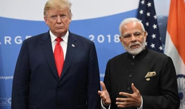Neither India nor the US are interested in letting the dispute spin out of control. The tariffs both sides have imposed are small fry, and are not at all comparable to the gargantuan tariffs the US and China are imposing on each other. But it is also important to recognise that the Trump administration will not budge on trade with any country, no matter how close its strategic relationship (AFP) Neither India nor the US are interested in letting the dispute spin out of control. The tariffs both sides have imposed are small fry, and are not at all comparable to the gargantuan tariffs the US and China are imposing on each other. But it is also important to recognise that the Trump administration will not budge on trade with any country, no matter how close its strategic relationship (AFP)