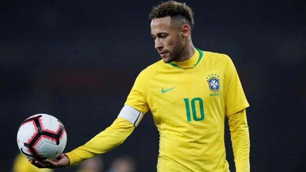 Brazil's Neymar in action. (REUTERS) Brazil's Neymar in action. (REUTERS)