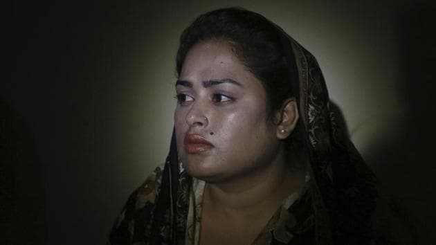 In this May 14, 2019, Pakistani Christian Natasha Masih, speaks to the Associated Press in Faisalabad, Pakistan. Natasha begged her mother to bring her home from China, but it took an elaborate scheme devised by a small cabal of Christian men in her hometown of Faisalabad, in Pakistan's Punjab province, to orchestrate her escape from what began as an unhappy marriage, and ended in prostitution.(Photo: AP)