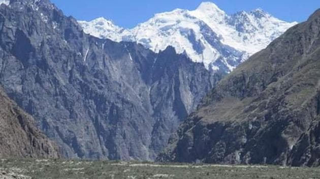 A Pakistani climber was killed and Italian members injured after being caught in an avalanche on a mountain in remote northern Pakistan, a mountaineering group said.(Twitter/Karim Shah Nizari)