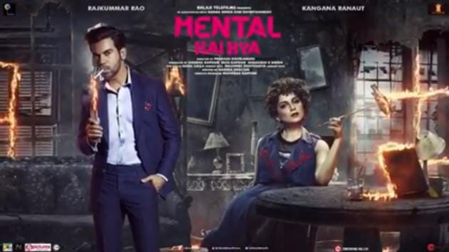 Mental Hai Kya stars Kangana Ranaut and Rajkummar Rao. Mental Hai Kya stars Kangana Ranaut and Rajkummar Rao.