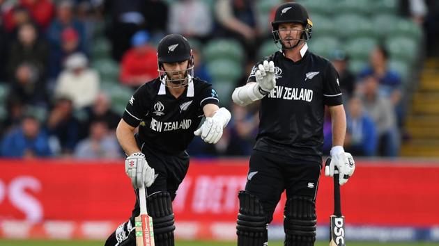 New Zealand's Colin Munro (L) and New Zealand's captain Kane Williamson gesture. (AFP) New Zealand's Colin Munro (L) and New Zealand's captain Kane Williamson gesture. (AFP)