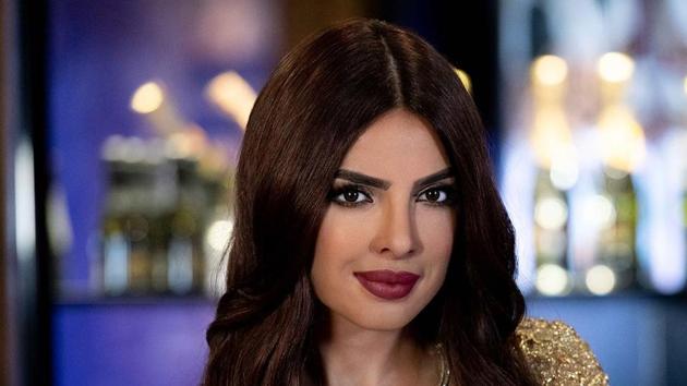 Priyanka Chopra’s new wax statue in London. (Twitter) Priyanka Chopra’s new wax statue in London. (Twitter)
