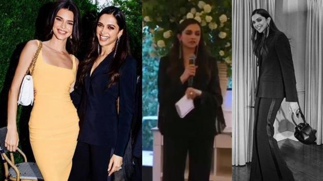 Deepika Padukone met Kendall Jenner in New York.