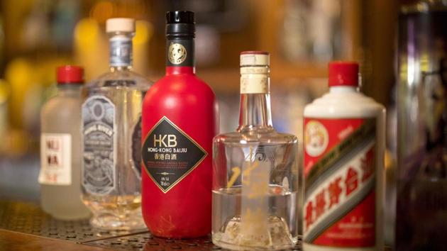 Overseas sales are growing, however. Kweichou Moutai earned 2.89 billion yuan ($418 million) abroad last year, up 27% year-on-year. But that’s a drop in the bucket of its 73.6 billion yuan overall revenue. “We’re trying our best to make the world understand, to spread the word about baijiu, just like whiskey and red wine are now known within China,” Su said. “But there is still a long road ahead.” (Tolga Akmen / AFP) Overseas sales are growing, however. Kweichou Moutai earned 2.89 billion yuan ($418 million) abroad last year, up 27% year-on-year. But that’s a drop in the bucket of its 73.6 billion yuan overall revenue. “We’re trying our best to make the world understand, to spread the word about baijiu, just like whiskey and red wine are now known within China,” Su said. “But there is still a long road ahead.” (Tolga Akmen / AFP)