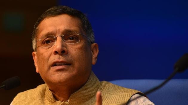 Subramanian was the CEA in the finance ministry for nearly four years from October 2014.(Ramesh Pathania/ File Photo)