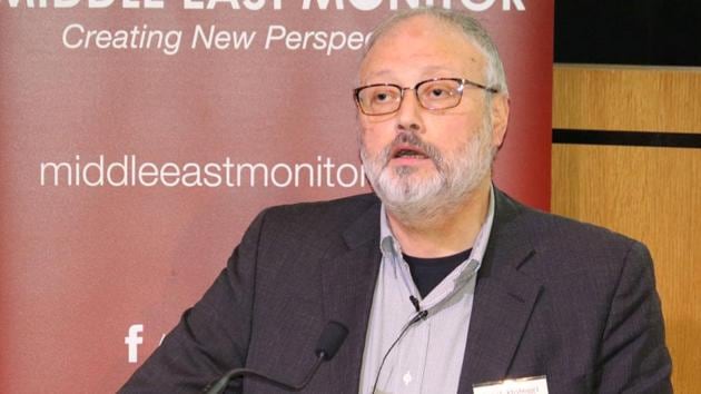 Khashoggi, a critic of the prince and a Washington Post columnist, was last seen at the Saudi consulate in Istanbul on Oct 2 where he was to receive papers ahead of his wedding.(Reuters File Photo)