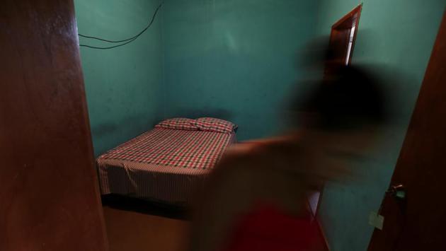 On April 2, Bastardo, the children, and her sister-in-law Katerin traveled 500 kilometers by taxi to the port of Guiria. The city is known as a hub of migrant tracking and drug running. There they joined Berra’s father, Luis, and his Uncle Antonio, who would also make the trip. The six settled into this rundown hotel above a Chinese restaurant to make final preparations. (Ivan Alvarado / REUTERS) On April 2, Bastardo, the children, and her sister-in-law Katerin traveled 500 kilometers by taxi to the port of Guiria. The city is known as a hub of migrant tracking and drug running. There they joined Berra’s father, Luis, and his Uncle Antonio, who would also make the trip. The six settled into this rundown hotel above a Chinese restaurant to make final preparations. (Ivan Alvarado / REUTERS)