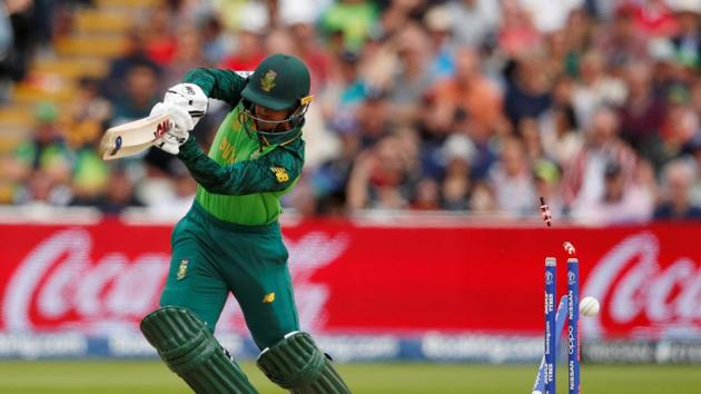 South Africa got off to a terrible start as Quinton de Kock was knocked over early by Trent Boult (Action Images via Reuters)