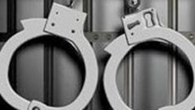 Two men were arrested on Tuesday for allegedly shooting at a man near a school in Kadipur, Sector 10A, on Sunday. Two men were arrested on Tuesday for allegedly shooting at a man near a school in Kadipur, Sector 10A, on Sunday.