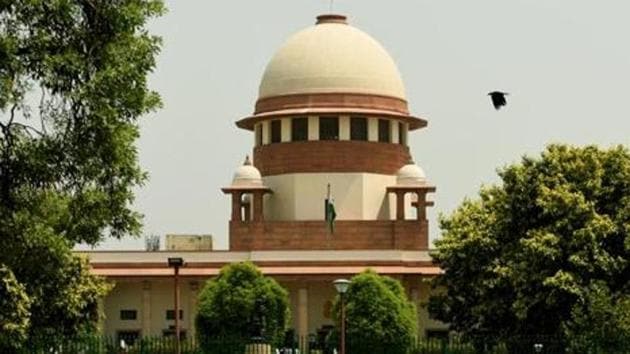 New Delhi, India - May 10, 2019: 2019: Journalists seen outside the Supreme Court during the Ayodhya case hearing, at Supreme Court of India, in New Delhi, India, on Friday, May 10, 2019. (Photo by Amal KS / Hindustan Times) (Amal KS/HT PHOTO/Representative Image) New Delhi, India - May 10, 2019: 2019: Journalists seen outside the Supreme Court during the Ayodhya case hearing, at Supreme Court of India, in New Delhi, India, on Friday, May 10, 2019. (Photo by Amal KS / Hindustan Times) (Amal KS/HT PHOTO/Representative Image)