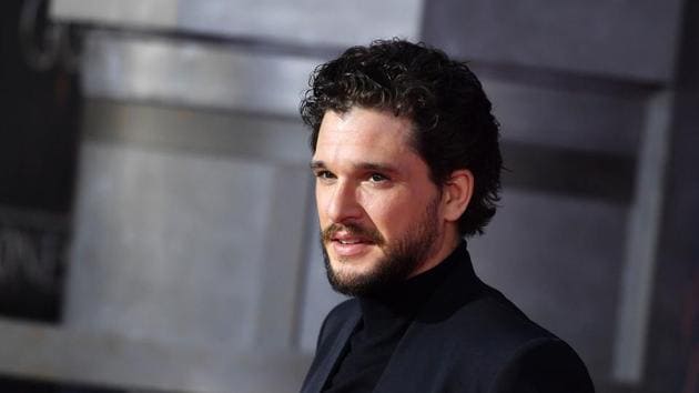 In this file photo taken on April 03, 2019 British actor Kit Harington arrives for the Game of Thrones eighth and final season premiere at Radio City Music Hall in New York city.(AFP)