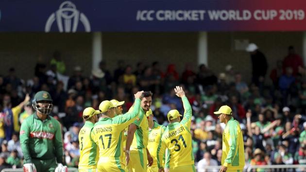 Australia's Mitchell Starc dismissed the dangerous Tamim Iqbal. (AP)