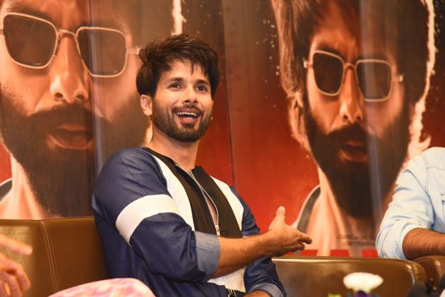 Shahid Kapoor at a press meet to promote his upcoming film Kabir Singh in New Delhi on June 19, 2019.(IANS) Shahid Kapoor at a press meet to promote his upcoming film Kabir Singh in New Delhi on June 19, 2019.(IANS)