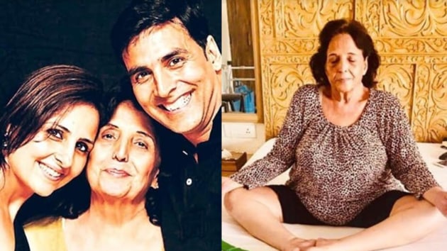 Akshay Kumar shares mother&#39;s pic on International Yoga Day, reveals how  yoga helped her after knee surgery | Bollywood - Hindustan Times