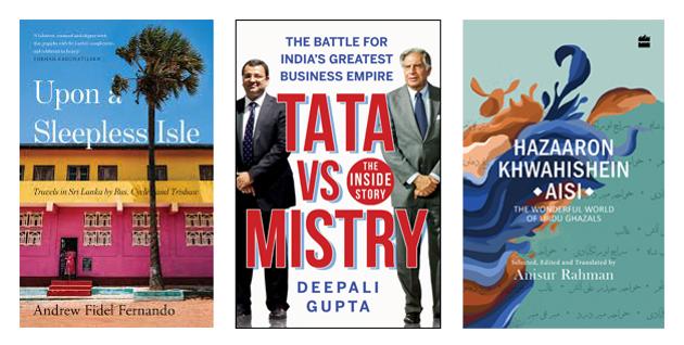 This week’s pick of great reads includes books on Sri Lanka, ghazals, and the most sensational corporate spat in recent Indian business history.(HT Team)