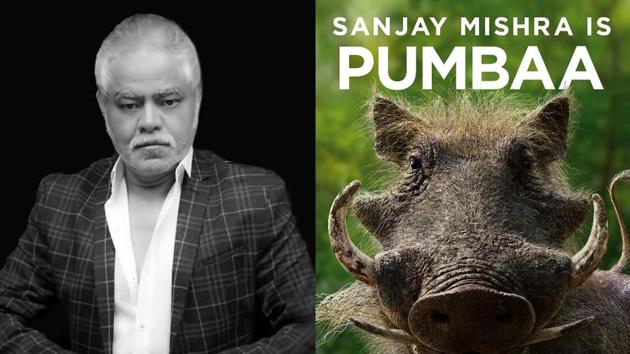 Sanjay Mishra will voice Pumba in Disney’s Lion King remake.