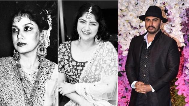 Arjun Kapoor shared a collage of his mother, sister’s pictures on Instagram. Arjun Kapoor shared a collage of his mother, sister’s pictures on Instagram.