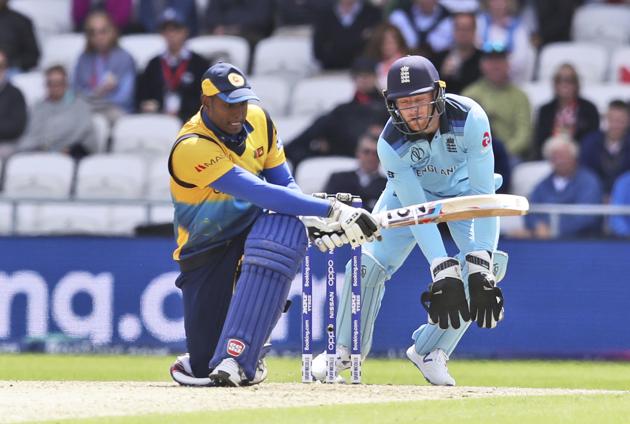 Sri Lanka's Angelo Mathews remained top scorer, scoring unbeaten 85. (AP)