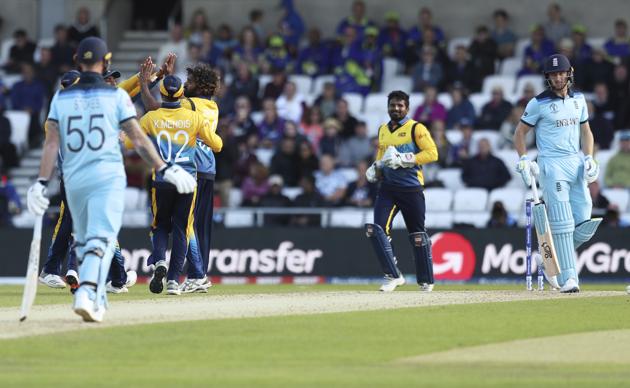Sri Lanka's Lasith Malinga remained star of bowling, picking up four wickets. (AP)
