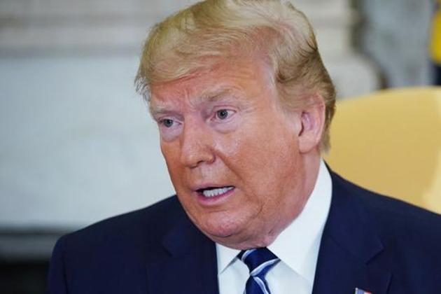 US President Donald Trump speaks during a bilateral meeting with Canada's Prime Minister Justin Trudeau in the Oval Office of the White House in Washington, DC on June 20, 2019. (Photo by MANDEL NGAN / AFP) (AFP) US President Donald Trump speaks during a bilateral meeting with Canada's Prime Minister Justin Trudeau in the Oval Office of the White House in Washington, DC on June 20, 2019. (Photo by MANDEL NGAN / AFP) (AFP)