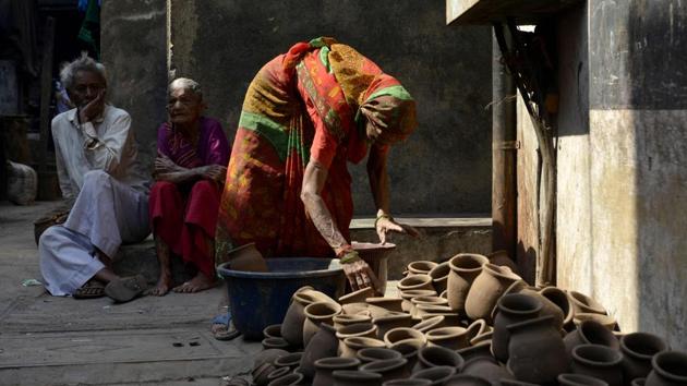 Dharavi originated as a swamp and grew rapidly in the late 19th century as migrants moved in to work in expanding British-era factories. Dharavi is located in the centre of the coastal megapolis, close to the Bandra Kurla Complex business district, airport, a main railway station and a crucial waterway, making it appealing to developers. SecLink estimates that the revenue potential from the free sale of scores of towers is $15 billion. (Punit Paranjpe / AFP)