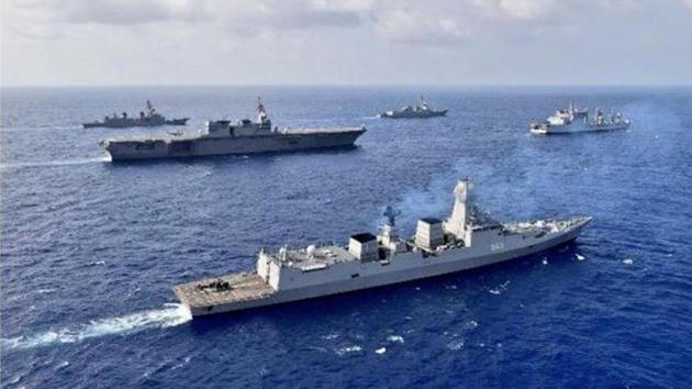 As tensions in the Persian Gulf rise due to strained relations between the US and Iran, India has deployed two warships in the region. The Indian warships will “reassure Indian flagged vessels” sailing through the area, spokesperson of the Indian Navy Captain D K Sharma said. India has deployed INS Chennai and INS Sunayna and maritime surveillance aircraft. (ANI Representative Image)
