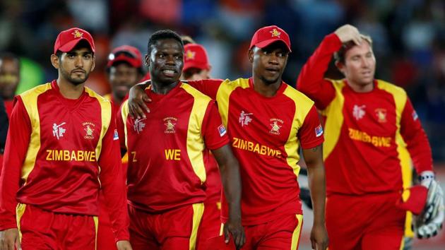 File photo of Zimbabwe Cricket team.(Reuters) File photo of Zimbabwe Cricket team.(Reuters)