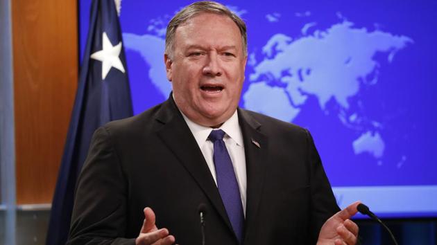 Secretary of State Mike Pompeo has underscored the Trump administration’s strong commitment to work closely with New Delhi to advance the bilateral strategic partnership. (AP File Photo) Secretary of State Mike Pompeo has underscored the Trump administration’s strong commitment to work closely with New Delhi to advance the bilateral strategic partnership. (AP File Photo)