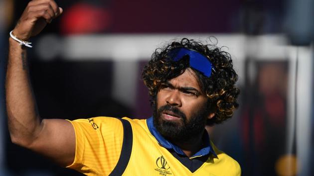 Sri Lanka's Lasith Malinga gestures on the field as Sri Lanka's players celebrate their win. (AFP) Sri Lanka's Lasith Malinga gestures on the field as Sri Lanka's players celebrate their win. (AFP)