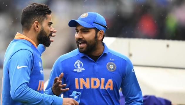 File image of Virat Kohli, Rohit Sharma(AFP)